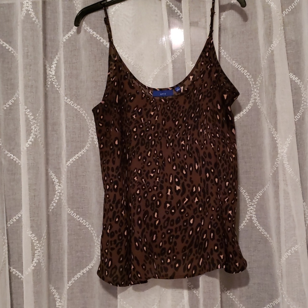 Spaghetti strap flowy tunic